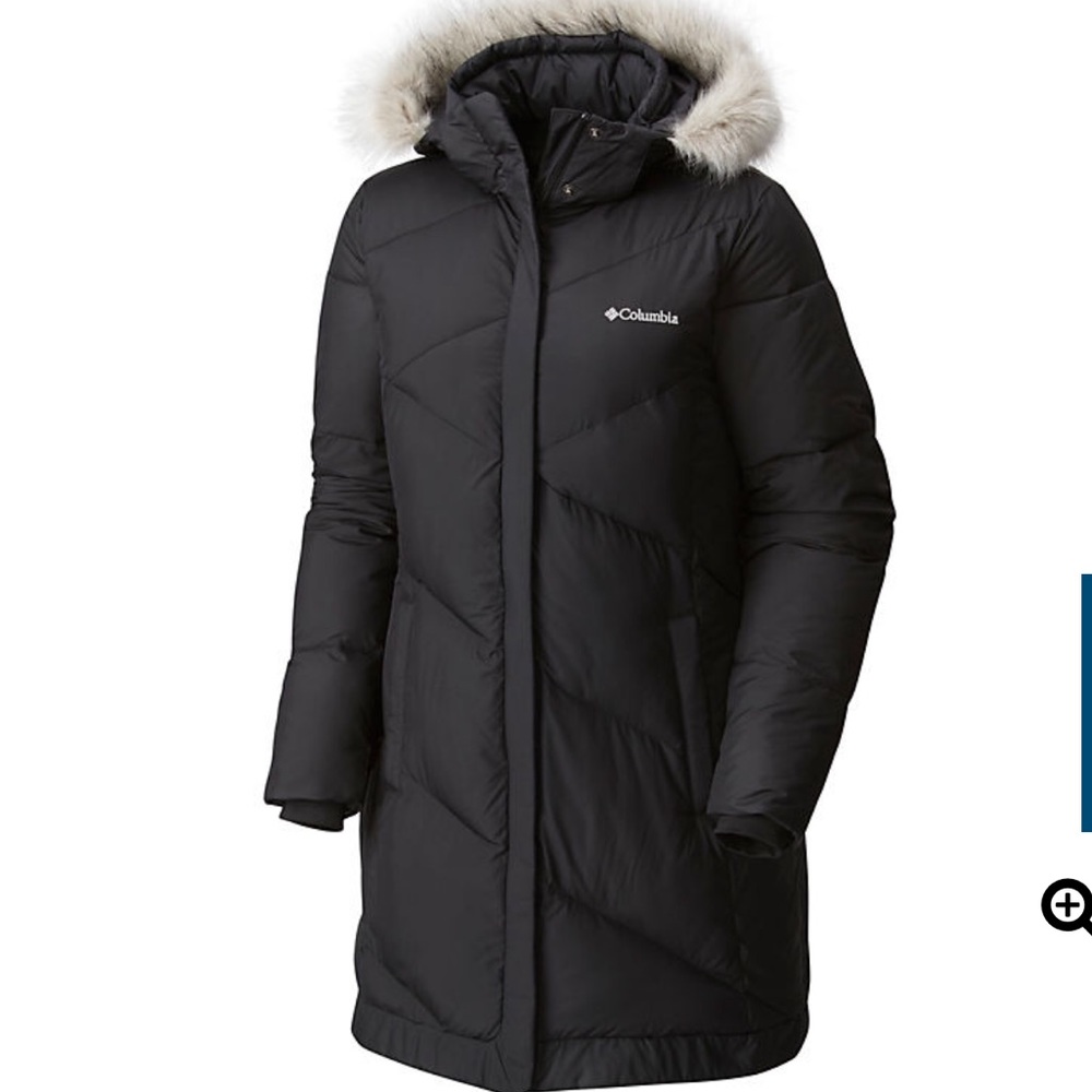 NWOT Columbia insulated long jacket